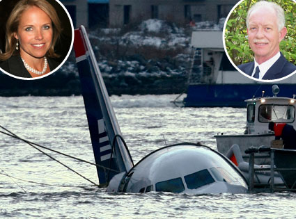 Katie Couric, Capt. Chelsey Sullenberger, US Airways Flight 1549 Katie Couric, Capt. Chelsey Sullenberger, US Airways Flight 1549